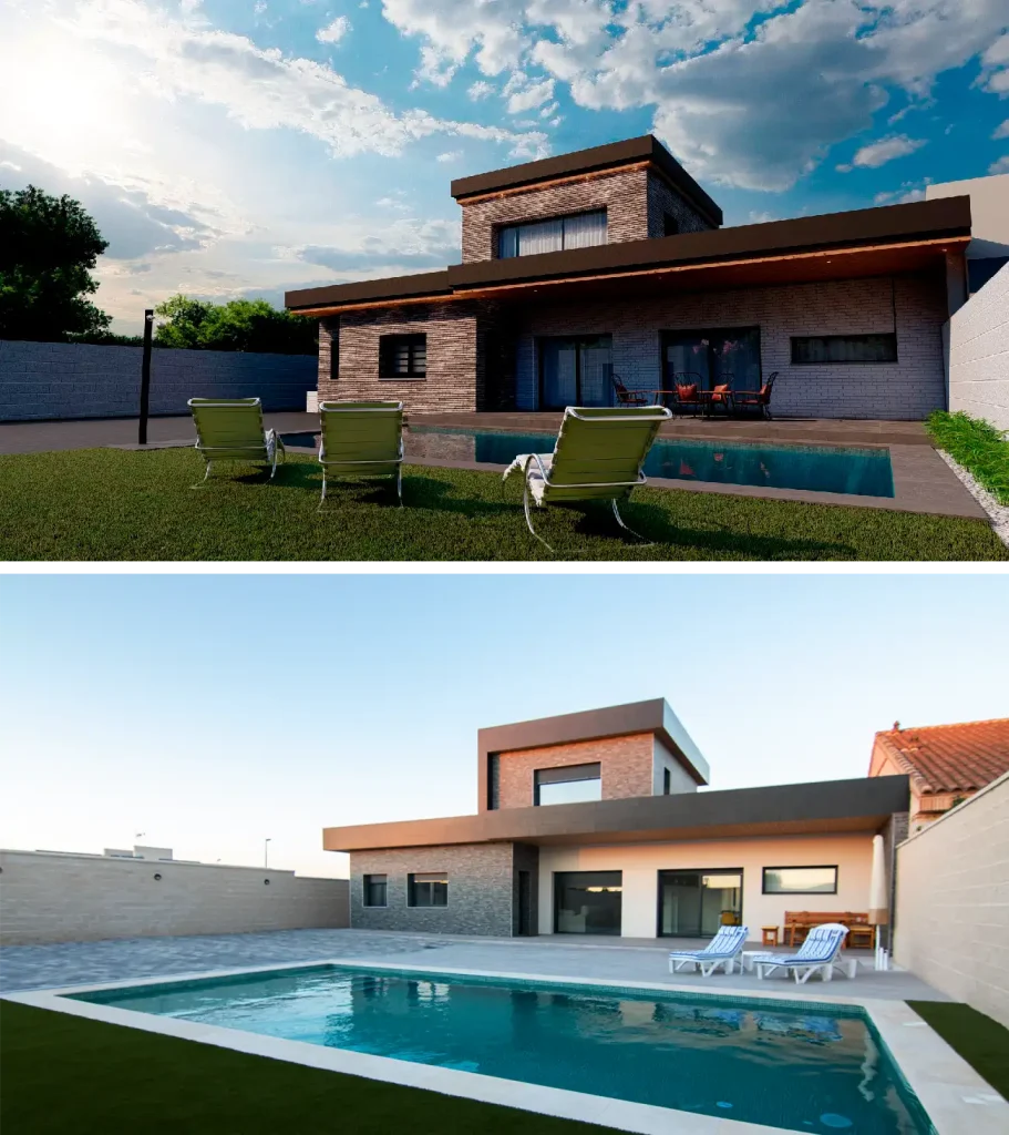 Casa Dalia: diseño 3D